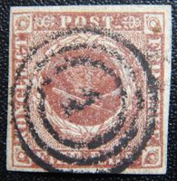 Dänemark Kat. 1 IIa gest. 1851 Kat. 45 Euro sign.
