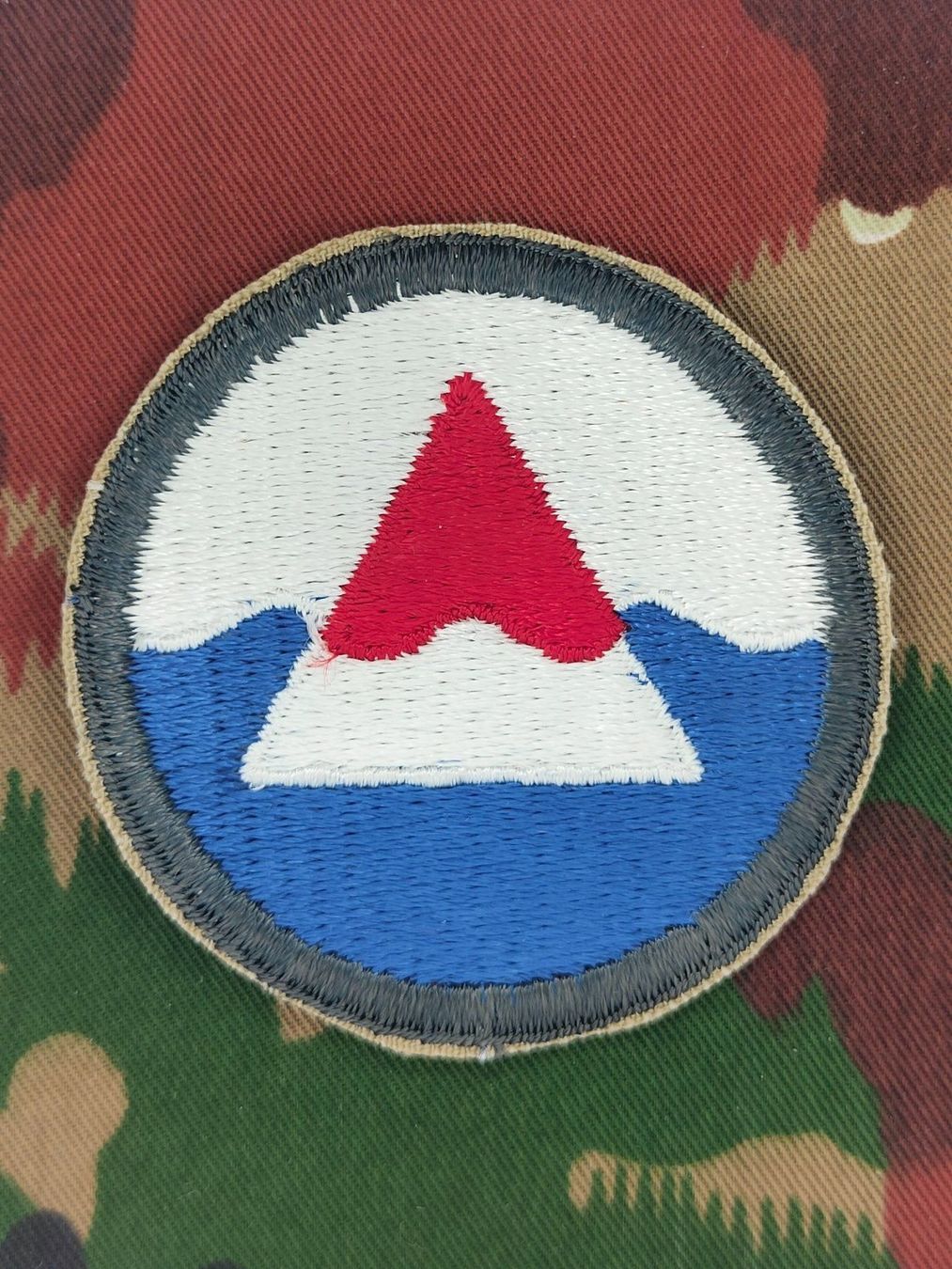 Plaketten & Abzeichen: Verbandsabzeichen Iceland Base Command, 2. Weltkrieg – Neu (gemäss Beschreibung) aus Bauma von SwissMilitaria