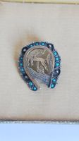 Broche Ancienne Argent 900 et Turquoise