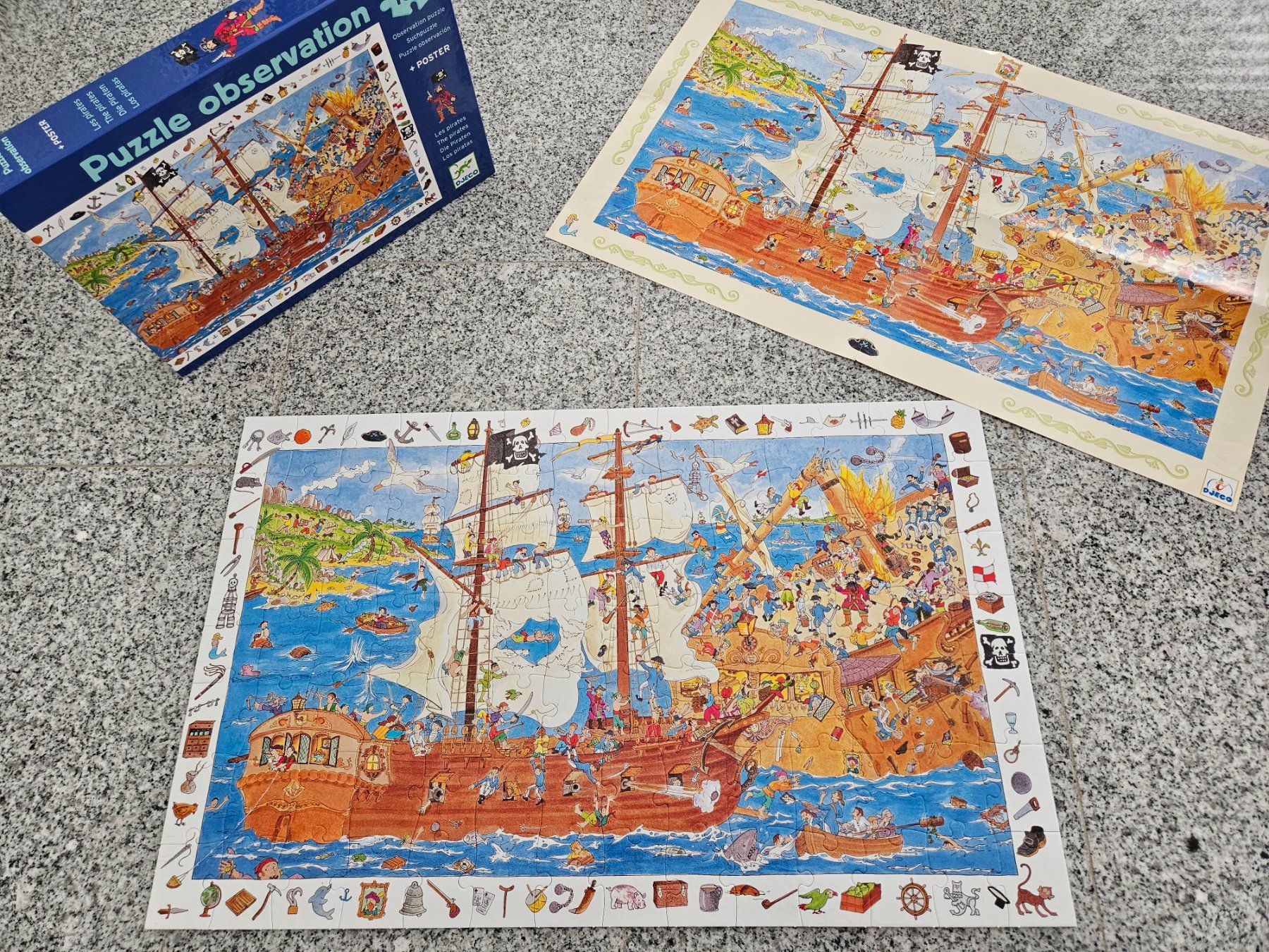 Djeco Puzzle: Djeco Piraten Suchpuzzle – Usato da Unterägeri venduto da Sleepbear