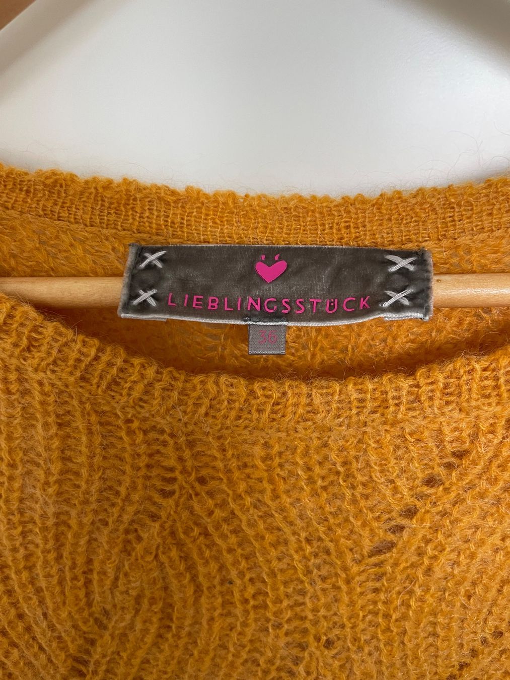 Lieblingsstück Maglioni & Felpe: Lieblingsstueck Pullover, Gr.S, Senfgelb – Usato da Buchs SG venduto da VintageHomeCH 2