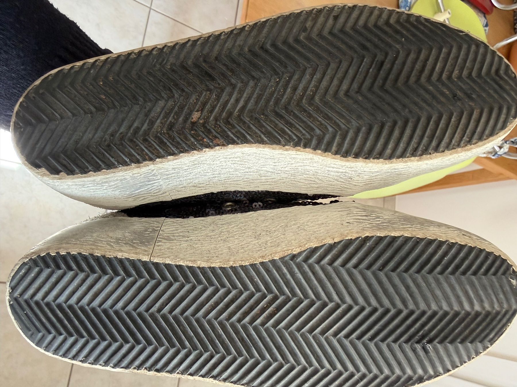 Damenschuhe: Golden Goose Mid Star Sneaker Gr.38 Glitzer – Gebraucht aus Basel von Pimpa 5