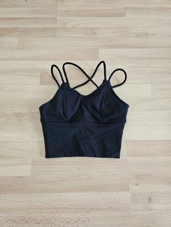 Sport BH Pineapple Clothing schwarz Grösse XS