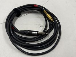 Neutrik Kabel Kinke 6.3mm Mono M auf Chinch M 5m (A338)