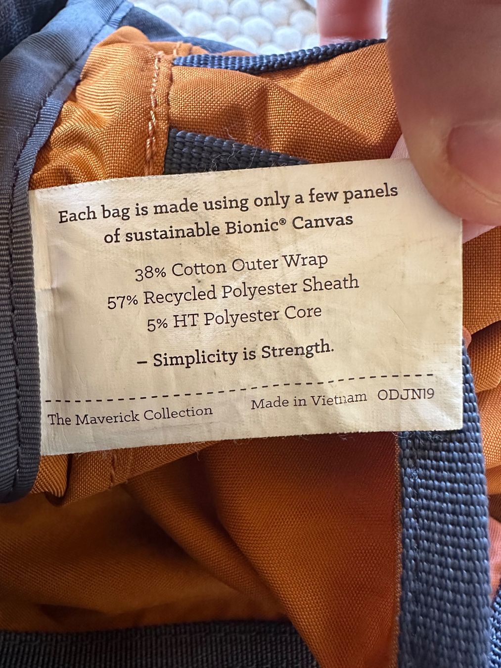 Rucksäcke: Totepack / Rucksack von millican "Smith the roll pack" – Gebraucht aus Bern von IrisBern 5