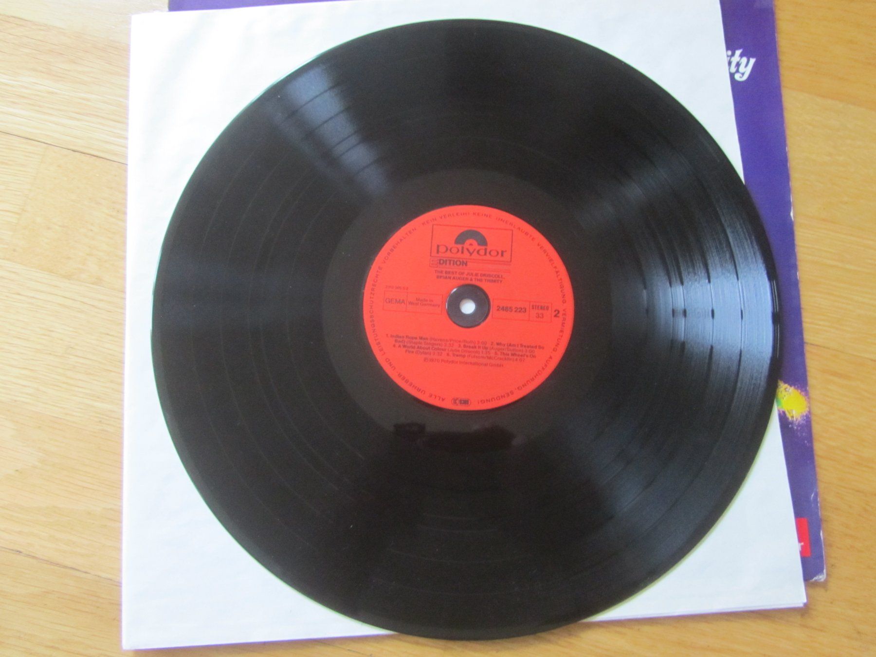 Vinyles: Julie Driscoll, Brian Auger & Trinity - TOP – D'occasion à Seengen par mikelele 2
