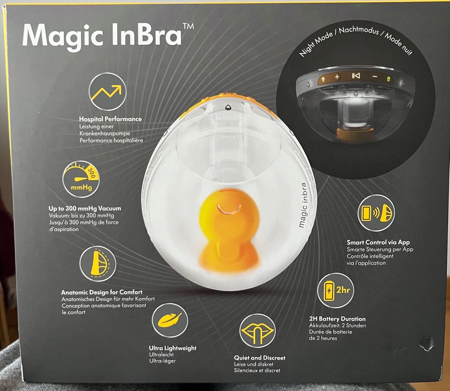 Medela Accessori per l’allattamento: NEU ungeöffnet Magic InBra Doppelmilchpumpe – Nuovo e nell'imballaggio originale da Genève venduto da Lauraki_ 1