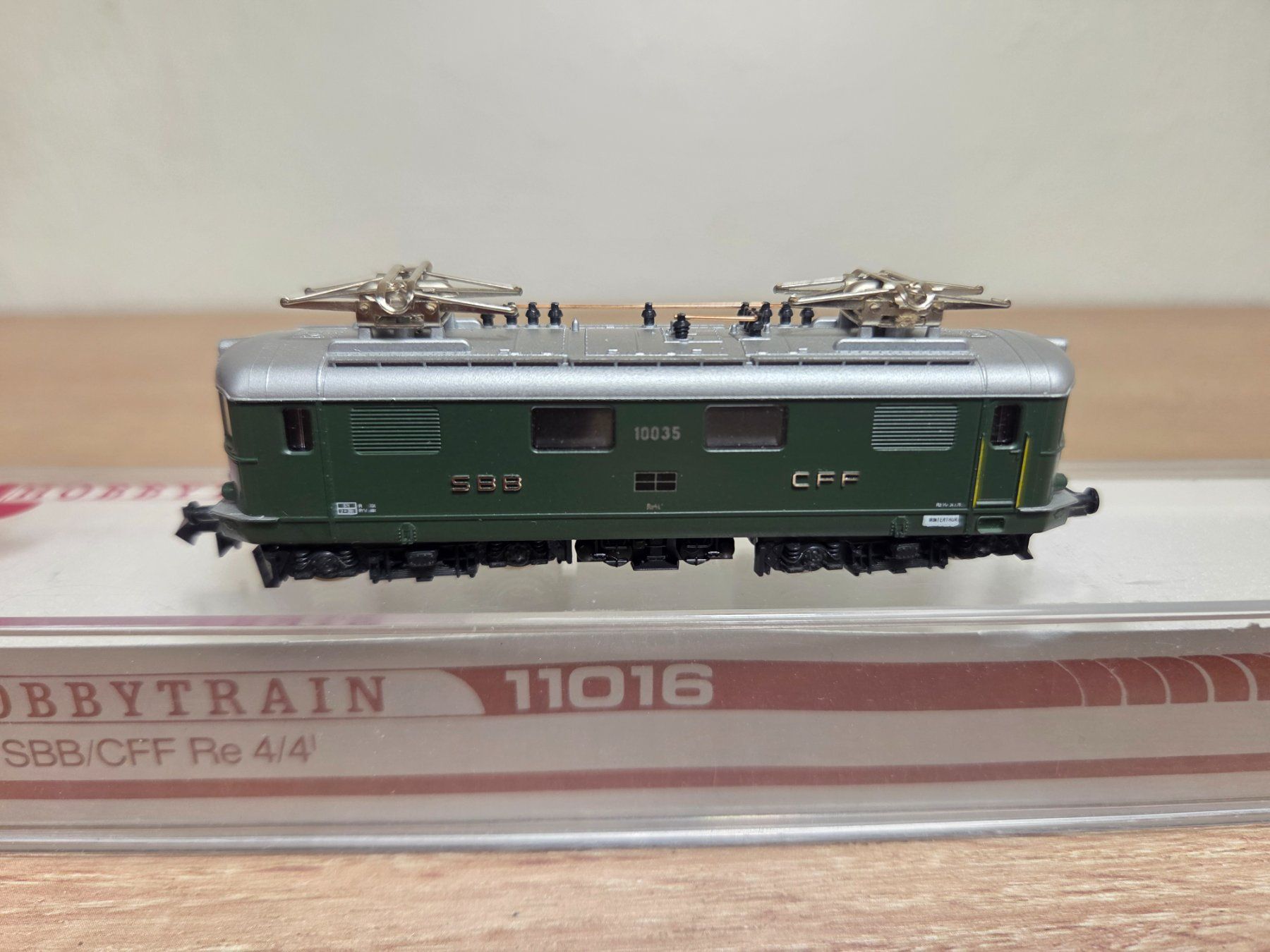 Hobbytrain Modellini di ferrovie: Hobbytrain N 11016 E-Lok 10035 SBB – Usato da St-Aubin-Sauges venduto da Lo_Go 1