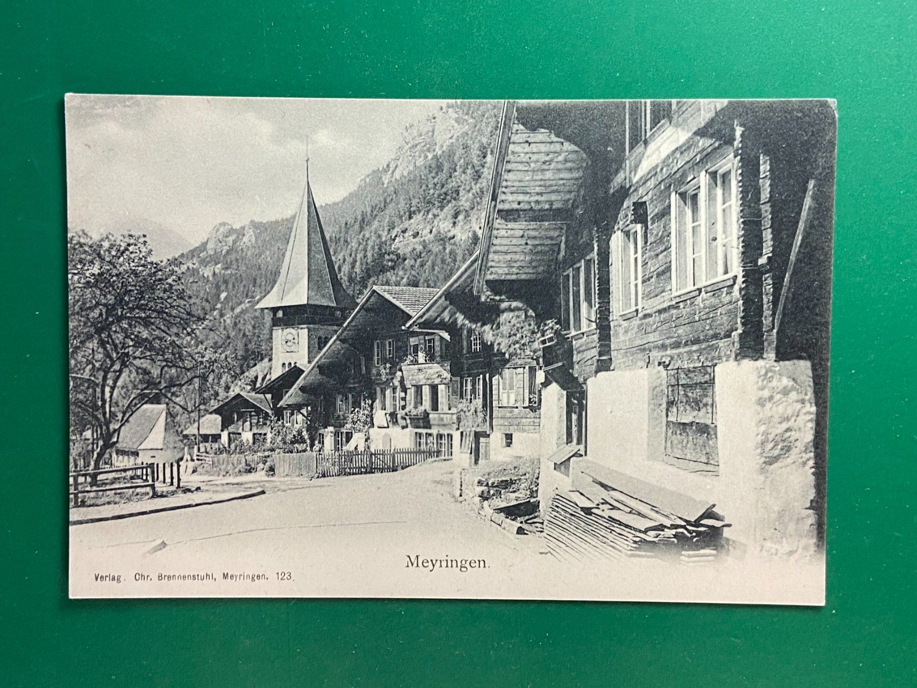 Ansichtskarten: Meyringen – Gebraucht aus Steg VS von danwer74