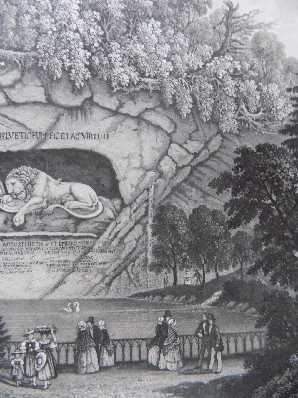 Gravures: Luzern Löwendenkmal – D'occasion à Risch par Rischli15 5