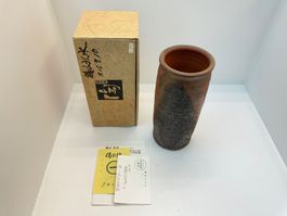 Kabin Vase Japan Keramik-  20. Jh. *Bizen*