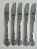 5er Set Oneida Dessertmesser Edelstahl 20 cm - Guter Zustand
