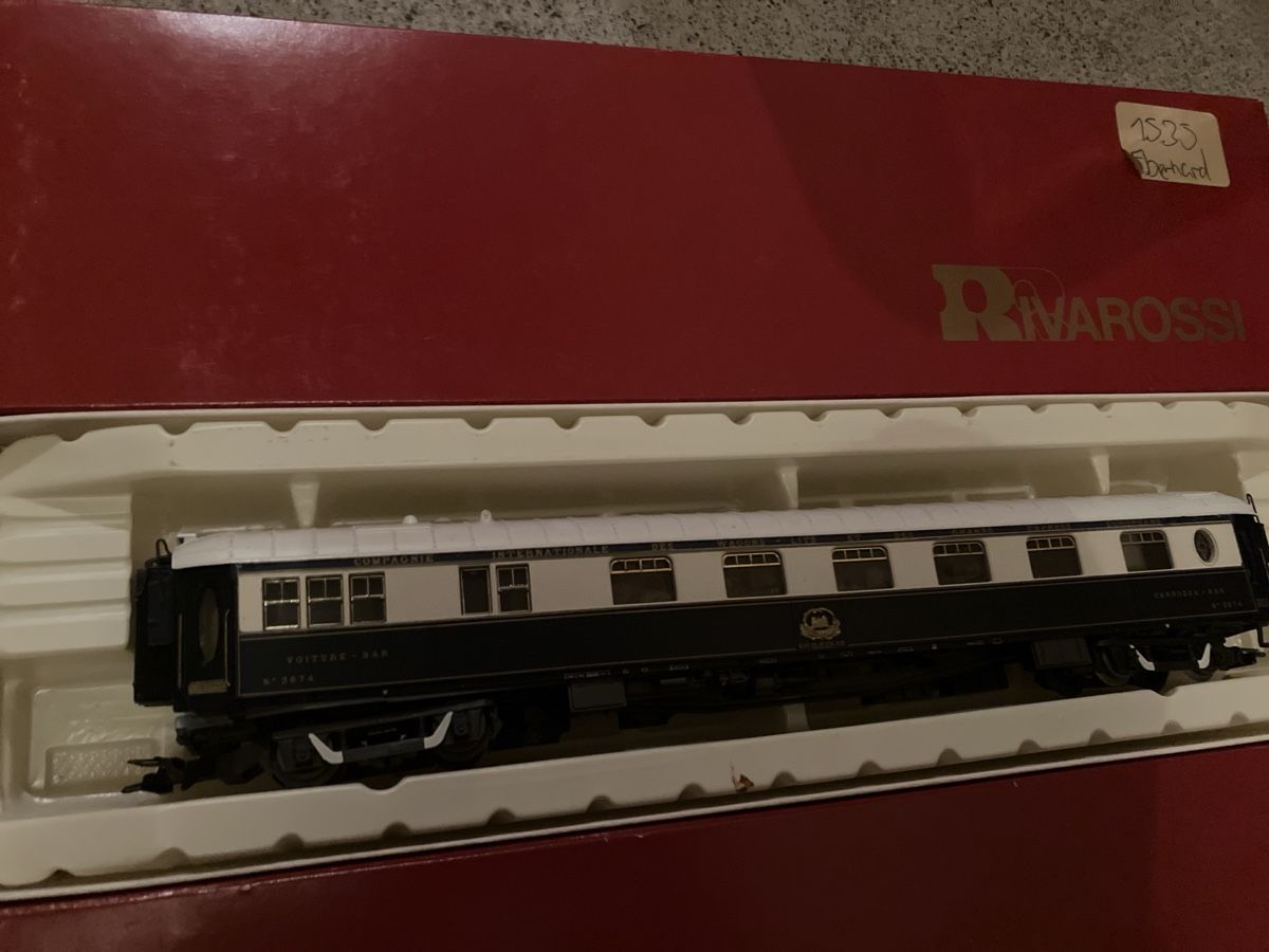 Modellini di ferrovie: 3 schöne Wagen DB, SBB & Venice Simplin Orient Exp – Usato da Baden venduto da Hikaruu 1