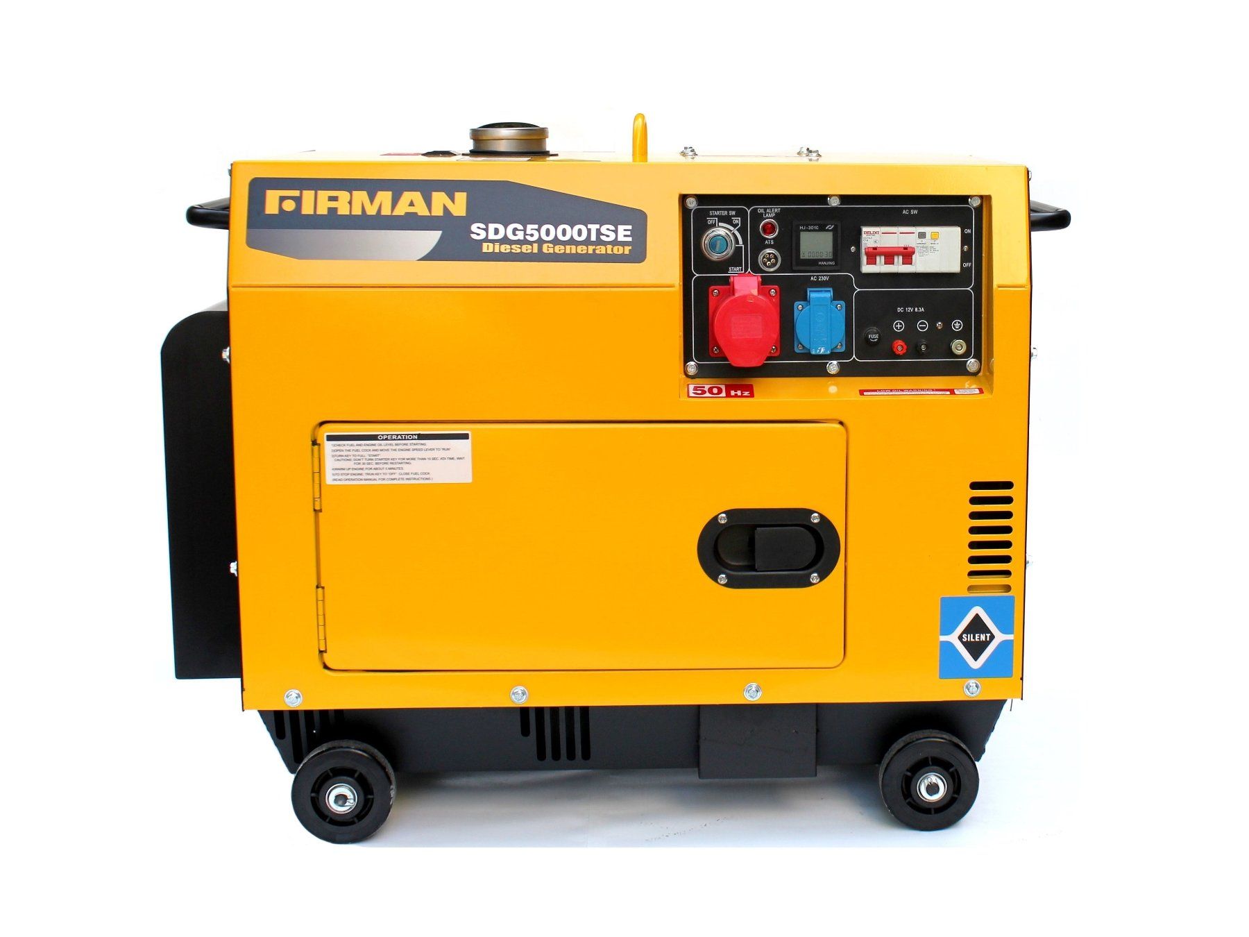 Generatori di corrente: Firman SDG5000TSE - Diesel Generator mit 4500 Watt 3-Phasen – Nuovo e nell'imballaggio originale da Entlebuch venduto da Hebu 1