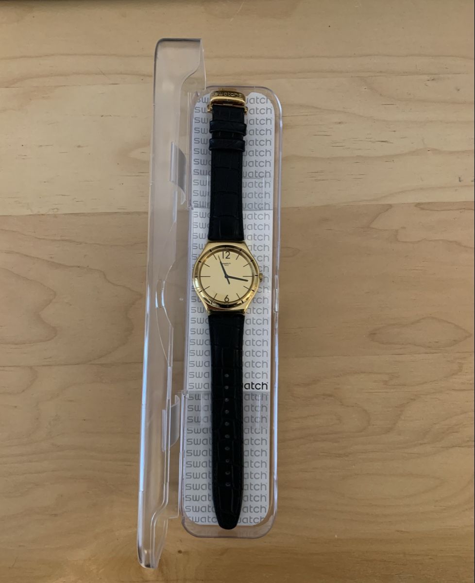 Swatch Orologi: Swatch AFTER-DINNER (YWG100) – Nuovo (secondo la descrizione) da Biel/Bienne venduto da heureuxsansrien