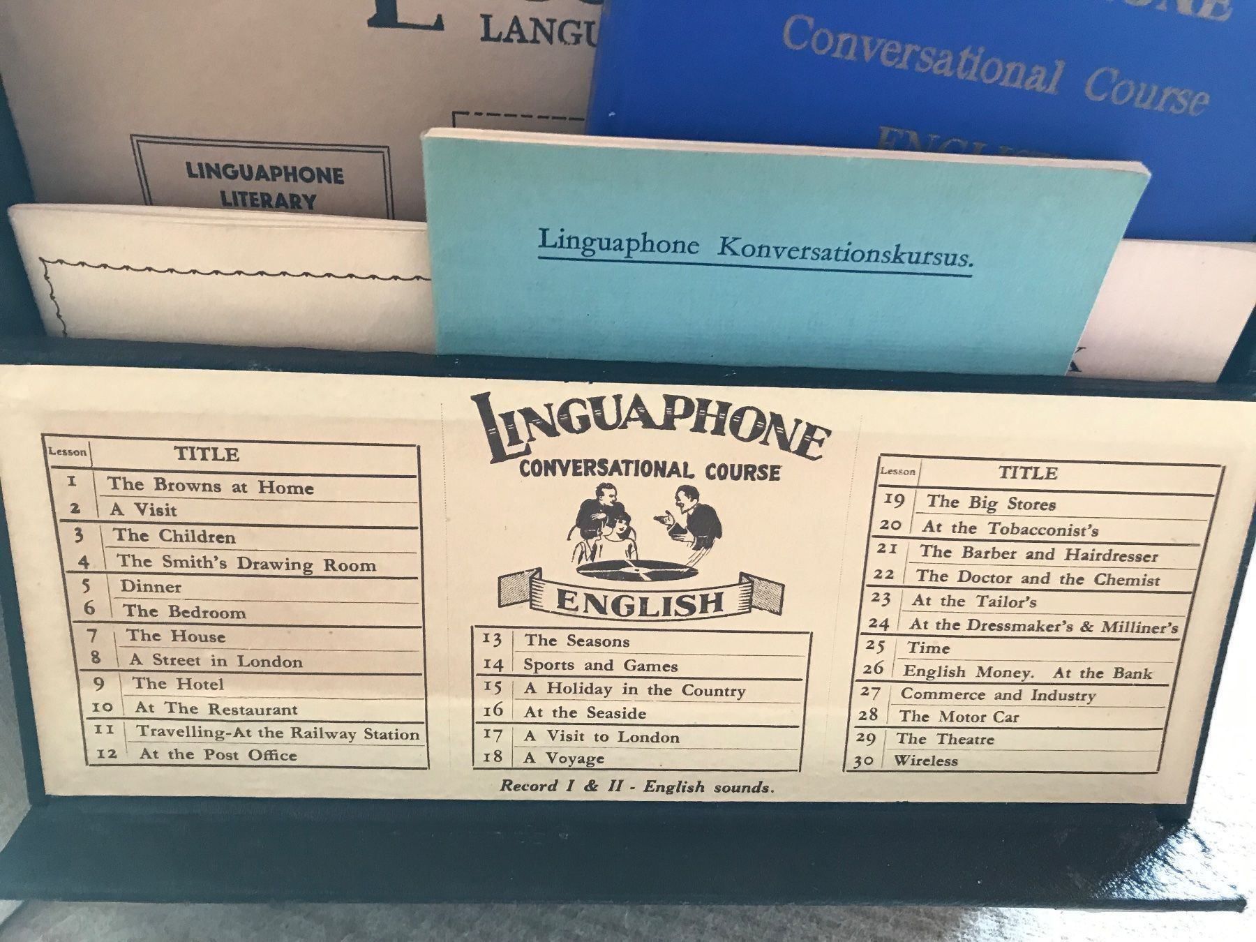 Dischi in vinile: Englisch Schallplatten Kurs Vintage neu – Nuovo (secondo la descrizione) da Winkel venduto da Tongabonga 3
