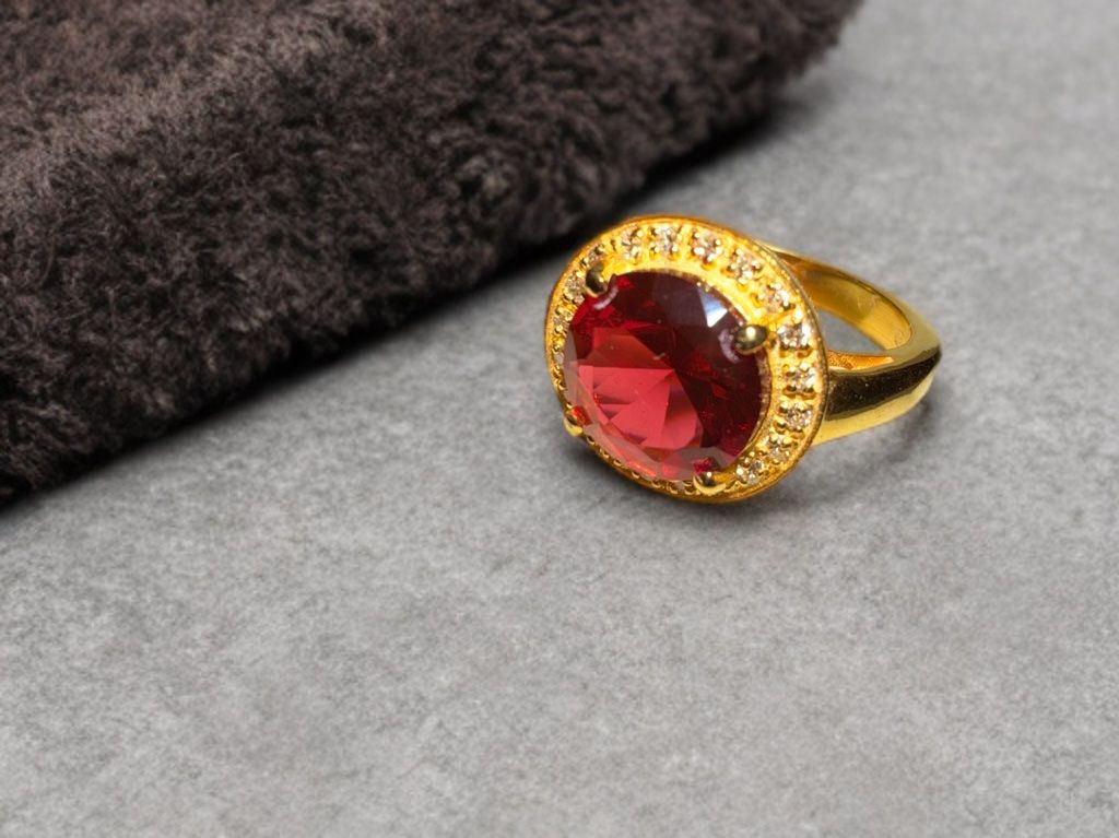 Bagues: Bague Cœur de Grenat – Neuf avec emballage d'origine à St-Maurice par Sandrinette123 1