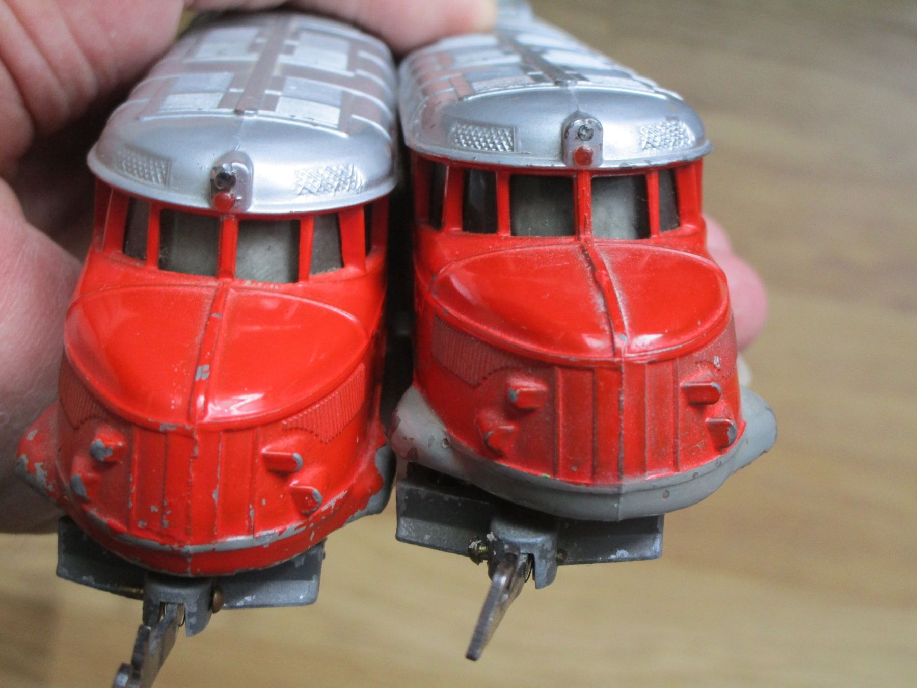Wesa Modellini di ferrovie: 2 x roter Pfeil  WESA – Difettoso da Heimberg venduto da Lupo57 4