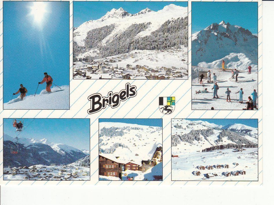 Cartoline postali: Brigels 1 um 1995 – Usato da Bürglen TG venduto da StampGraf