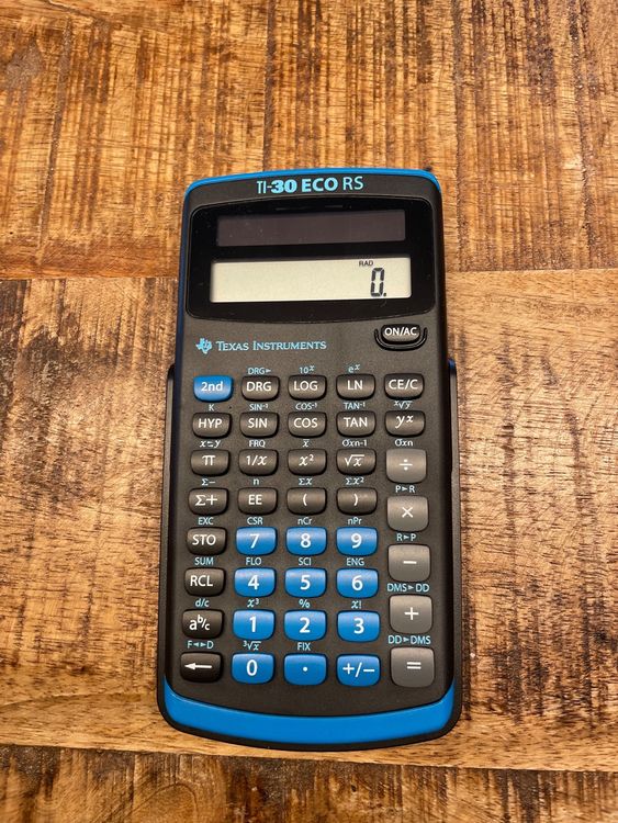 Texas Instruments Calculatrice TI-30 eco RS