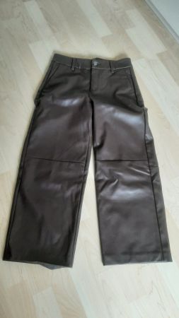 K..41 R) MAC Culotte in Lederoptik " Chiara " Gr. 32