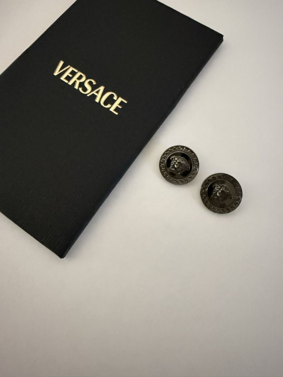 Bottoni: 2x VERSACE GUNMETAL BUTTONS KNÖPFE – Nuovo (secondo la descrizione) da Baden venduto da agora_newgeneration 5