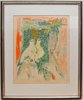 Carigiet Alois "Der Wintertag". 1965, mit Bleistift handsig.
