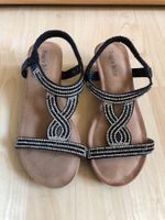 Sandalen mit Keilabsatz 36