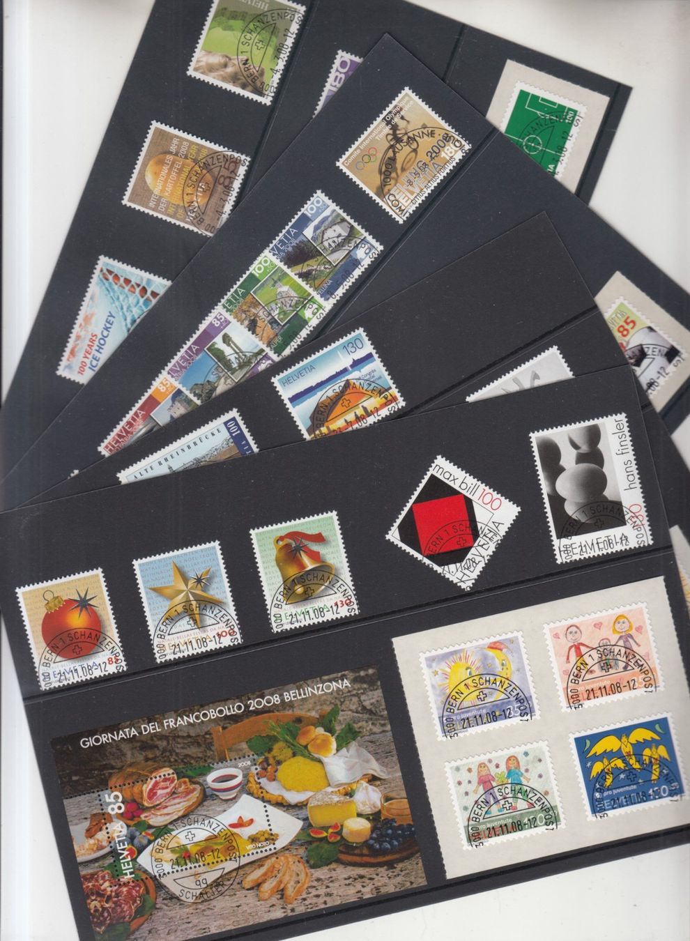 Tutti i francobolli: CH Jahresserie 2008 mit ET – Usato da Bürglen TG venduto da StampGraf