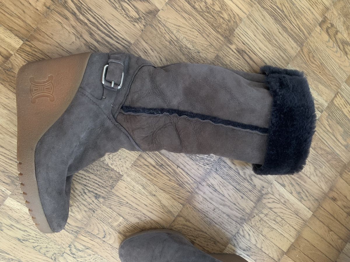 Damenschuhe: Celine lammfell leder stiefel – Gebraucht aus Zürich von Nikuska32 6