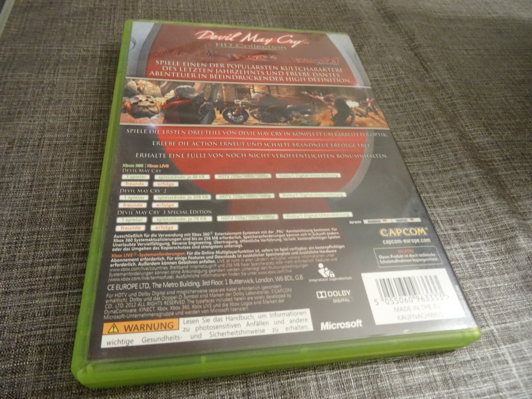 Microsoft Giochi: Devil May Cry HD Collection Xbox 360 – Usato da Olten venduto da Disc-Ausverkauf 2