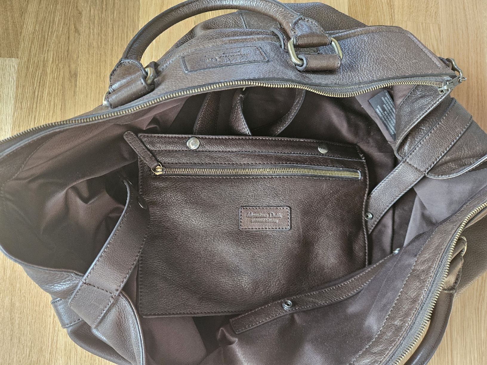 Massimo Dutti Borse: Massimo Dutti Ledertasche Braun – Usato da Nürensdorf venduto da romano_a 3