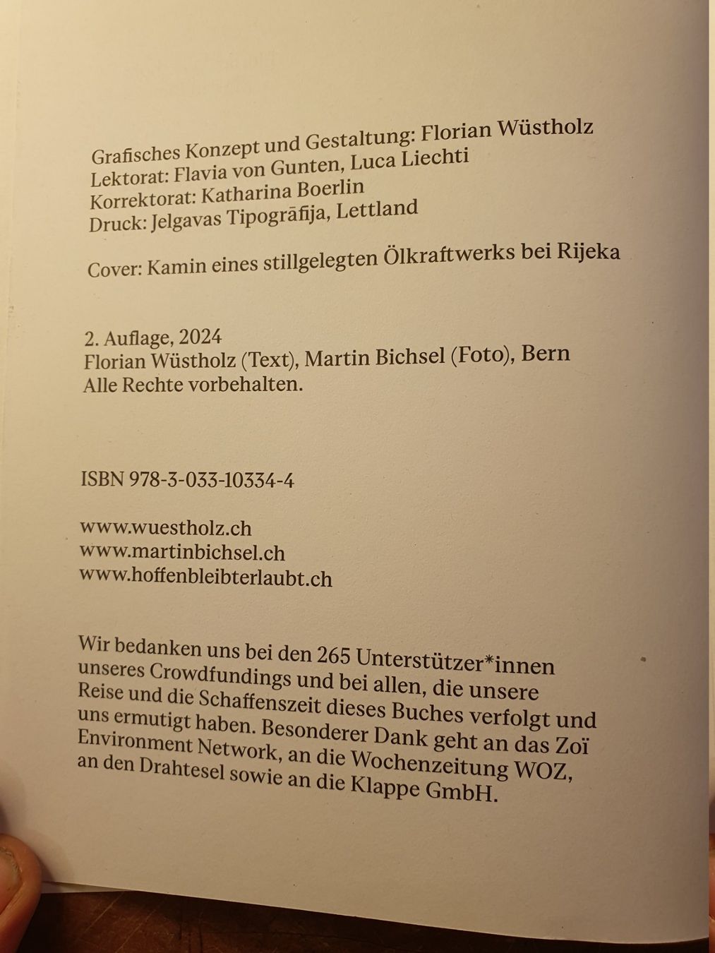 Libri: Hoffen bleibt erlaubt - Florian Wüstholz – Usato da Zürich venduto da loosebone 2