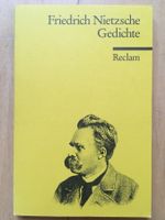Friedrich Nietzsche: Gedichte - Reclam, tolle Lektüre