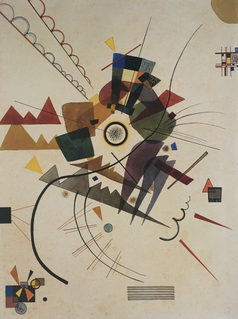 Grafica & Litografie: Wassily Kandinsky "Ringsum"    Kunstdruck – Usato da Nennigkofen venduto da Schamane75 2