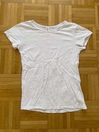 Damen T-Shirt weiss Grösse S leichte Mängel