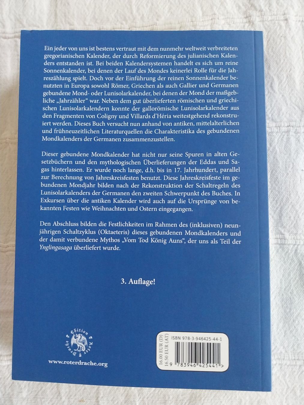 Libri: Der gebundene Mondkalender der Germanen Andreas E. Zautner – Nuovo (secondo la descrizione) da Schwaderloch venduto da bademeister79 1
