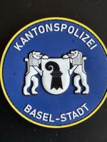 Polizei Badge Kantonspolizei Basel Pvc Klett neu