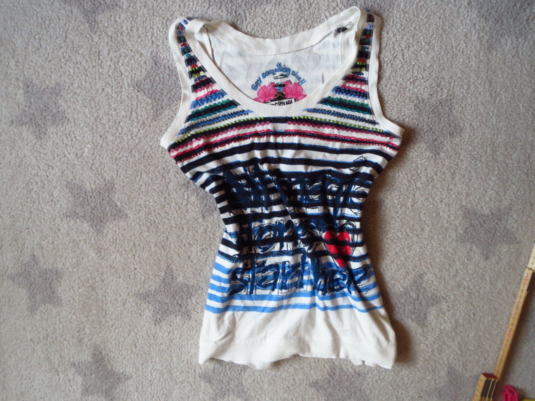 Desigual T-shirt: süsses DESIGUAL Damen Shirt Gr M – Usato da Kiental venduto da Anna8702 2