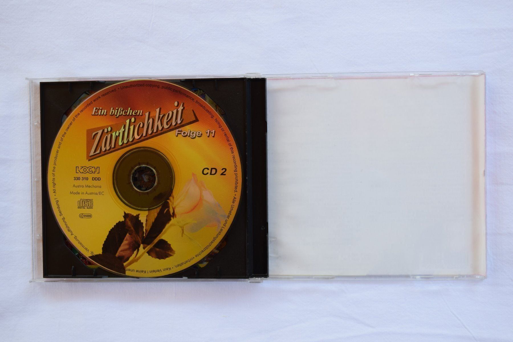 CD: Ein bisschen Zärtlichkeit (02) – Usato da Reutigen venduto da DONDON55 2
