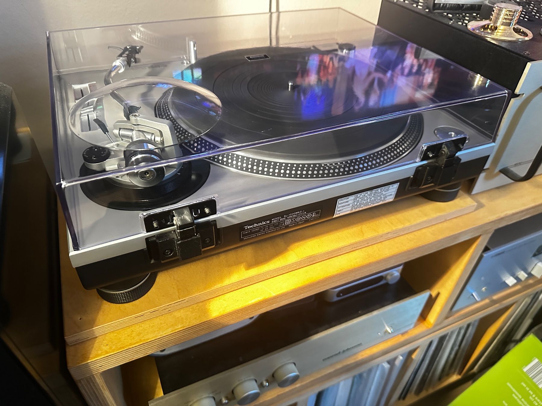 Technics Giradischi: Technics SL-1200MK2 giradischi Direct Drive QUARTZ argento – Usato da Tesserete venduto da BarroNegro 6