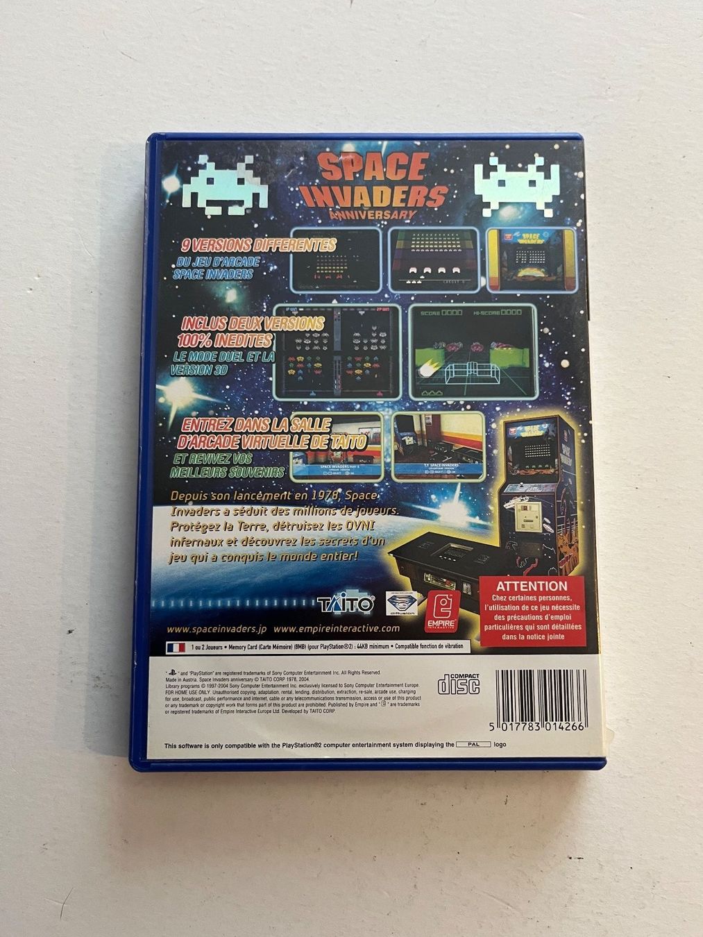 Spiele: Space Invaders Anniversary PS2 – Gebraucht aus Meyrin von  1