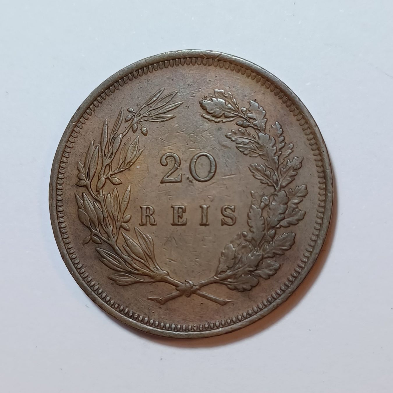 Tutti le monete: 20 Reis 1892 Portugal – Usato da Pfäffikon ZH venduto da Welt_Muenzen 1
