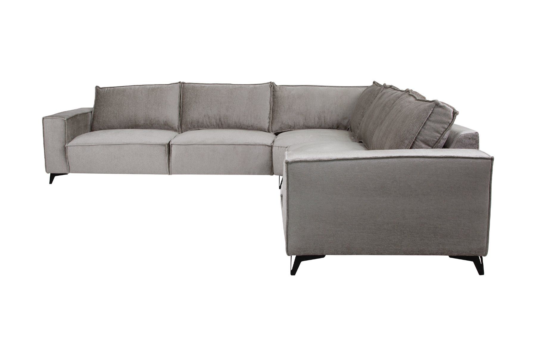 Divani: XL ECKSOFA SAMTVELOUR BEIGE   WINTER SALE% – Nuovo e nell'imballaggio originale da Recherswil venduto da Moebel_Outlet 2