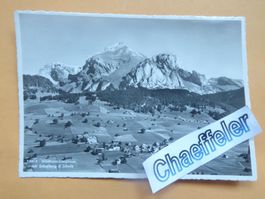 1937  9975 Wildhaus-Lisighaus mit Schafberg u.