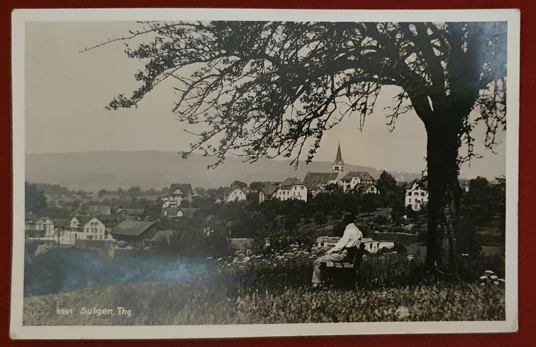 Cartoline postali: Sulgen Thg. - ca. 1930 – Usato da Kreuzlingen venduto da Rschweiz1