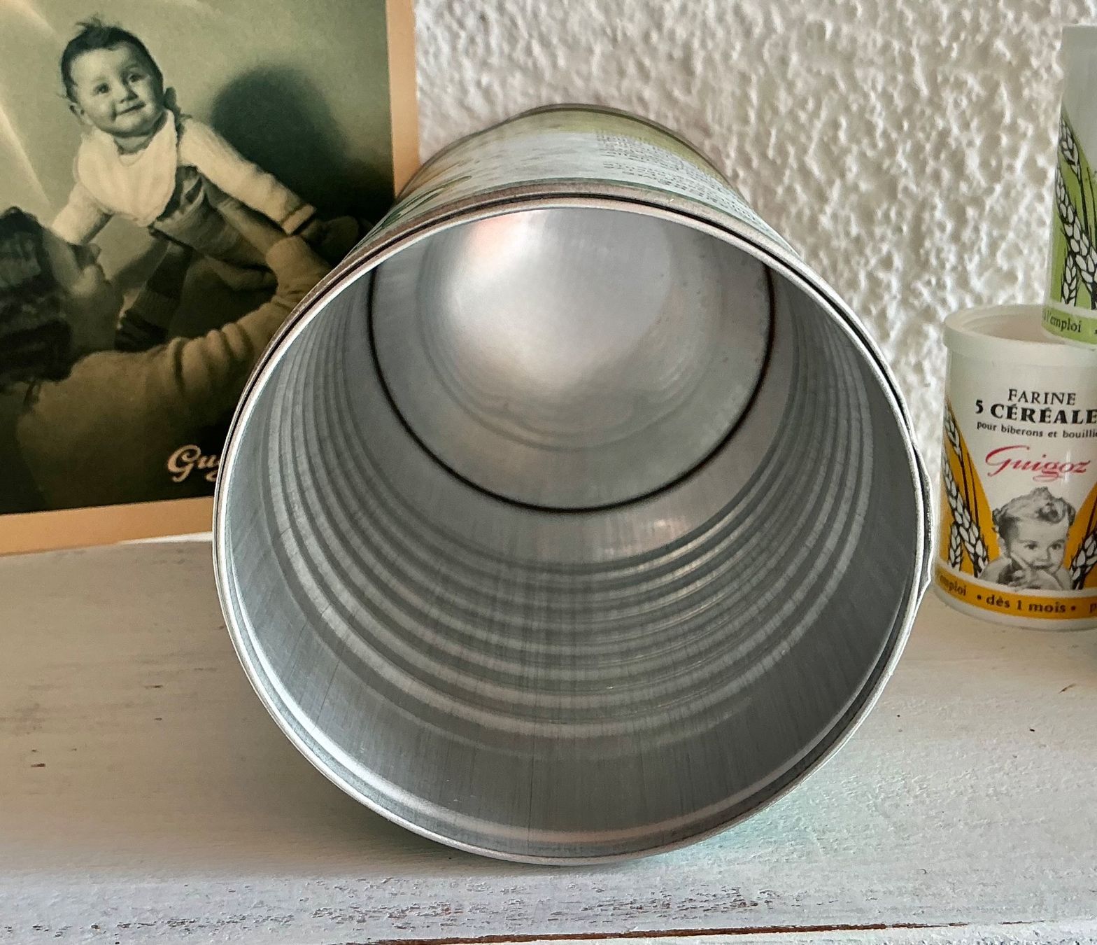 Toutes les décorations: ALTE GUIGOZ SÄUGLINGSMILCH DOSE – D'occasion à Zell LU par Silvermemory 4