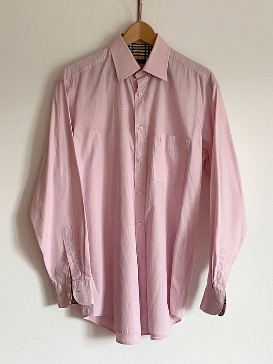 Burberry Hemden: Burberry Original Herrenhemd – Grösse 39 – Rosa – Gebraucht aus Rehetobel von TatoElisa