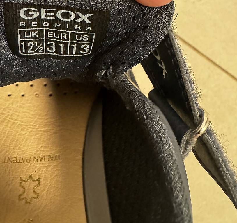Geox Schuhe für Jungen: Geox Schuhe, 31, blau, Junge, Leder – Gebraucht aus Wilen b. Wil von carpediem25 3