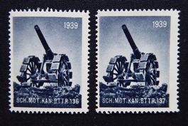 (m329) Artillerie Wit 320/1 + 327/1 *
